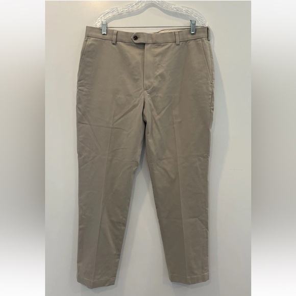 Brooks Brothers Advantage Chino Milano Pants Beige Men’s Size 37W 30L - Picture 2 of 7